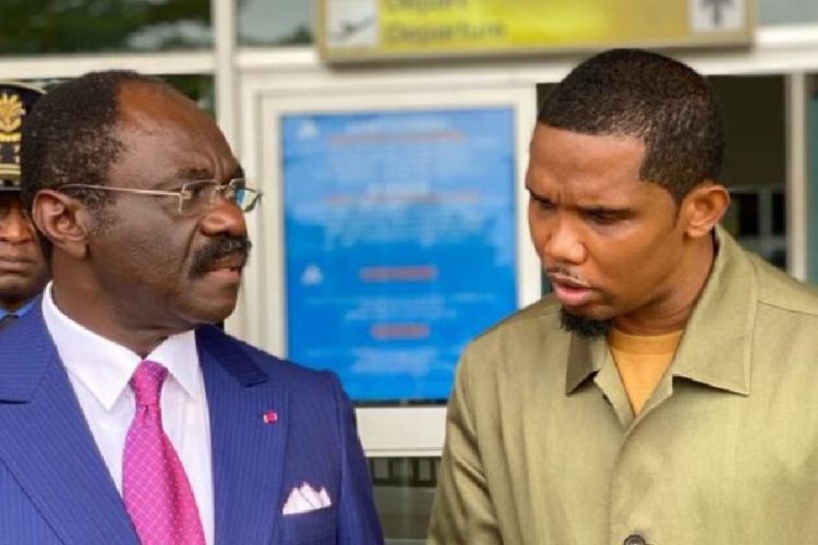 Narcisse Mouelle Kombi & Samuel Eto'o
