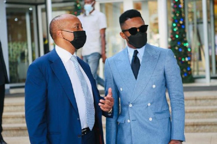 Samuel Eto'o & Patrice Motsepe